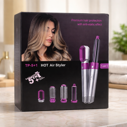 5- in 1 
HOT Air Styler
